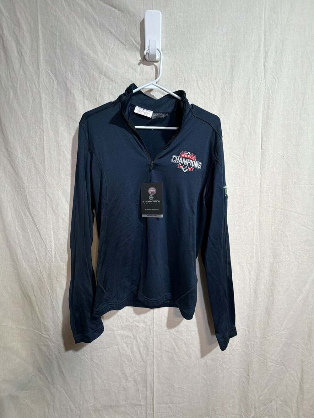 Stormtech Performance Atlanta Braves 2021 World Series Champions Quarter-Zip Pul
